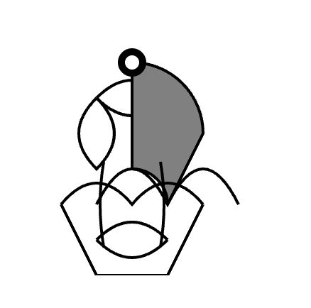 ChatGPT's SVG rendering of a monkey